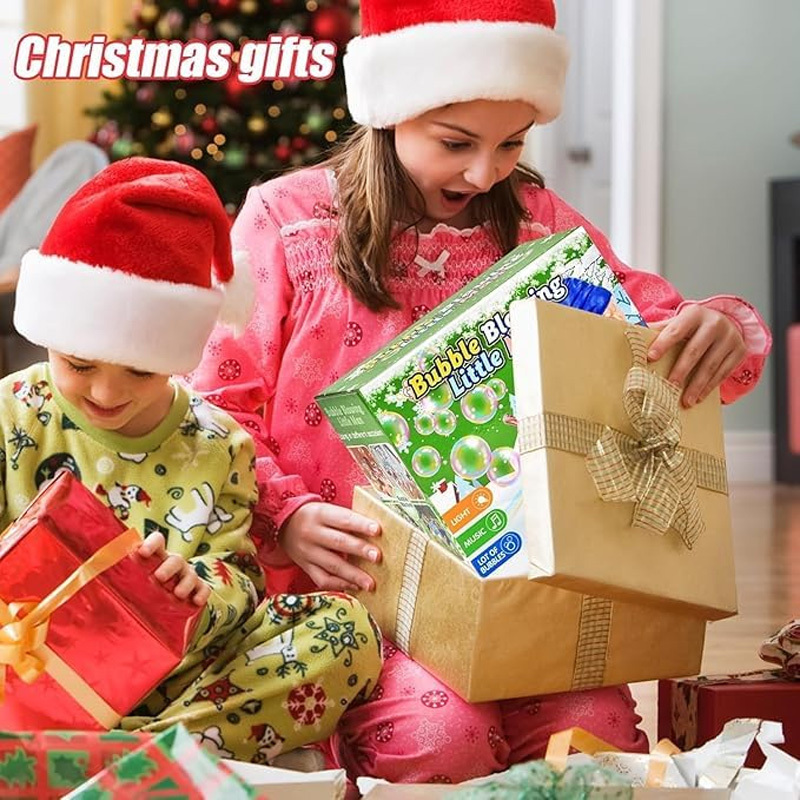 Santa Claus Funny Light and Music Bubble Toy