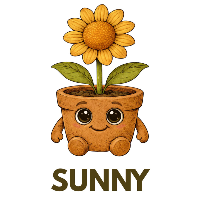 Potted plant-themed blind box dolls