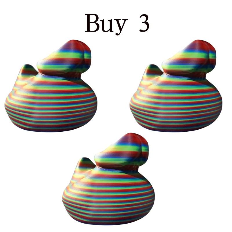 Creative prank duck figurine