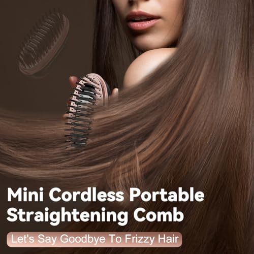 Portable mini hair straightener