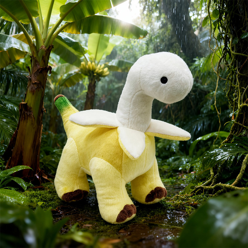 Banana Dinosaur Plush Toy