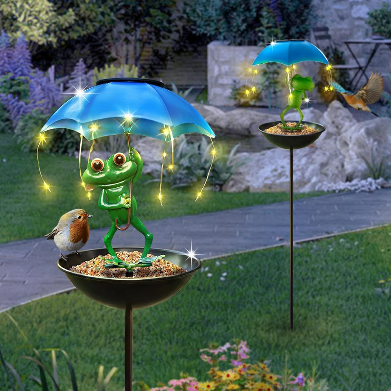 Outdoor Solar Bird Feeder