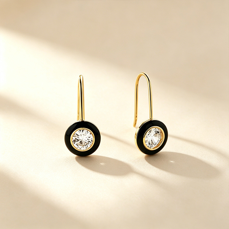 Halo Drop Earrings