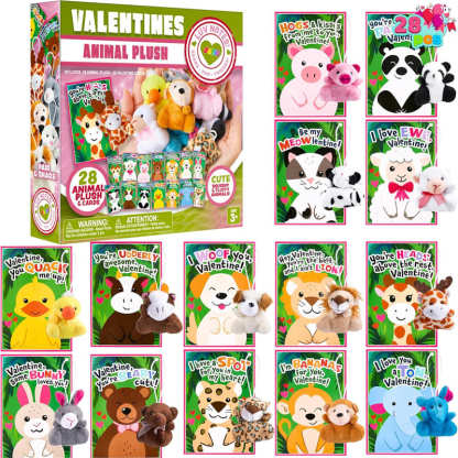 28 Valentine's Day Plush Gift Set