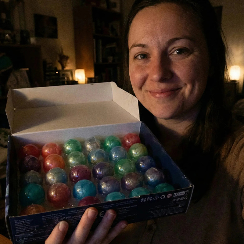 Starry Sky Slime Valentine's Day Set