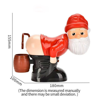 Santa Claus Funny Light and Music Bubble Toy