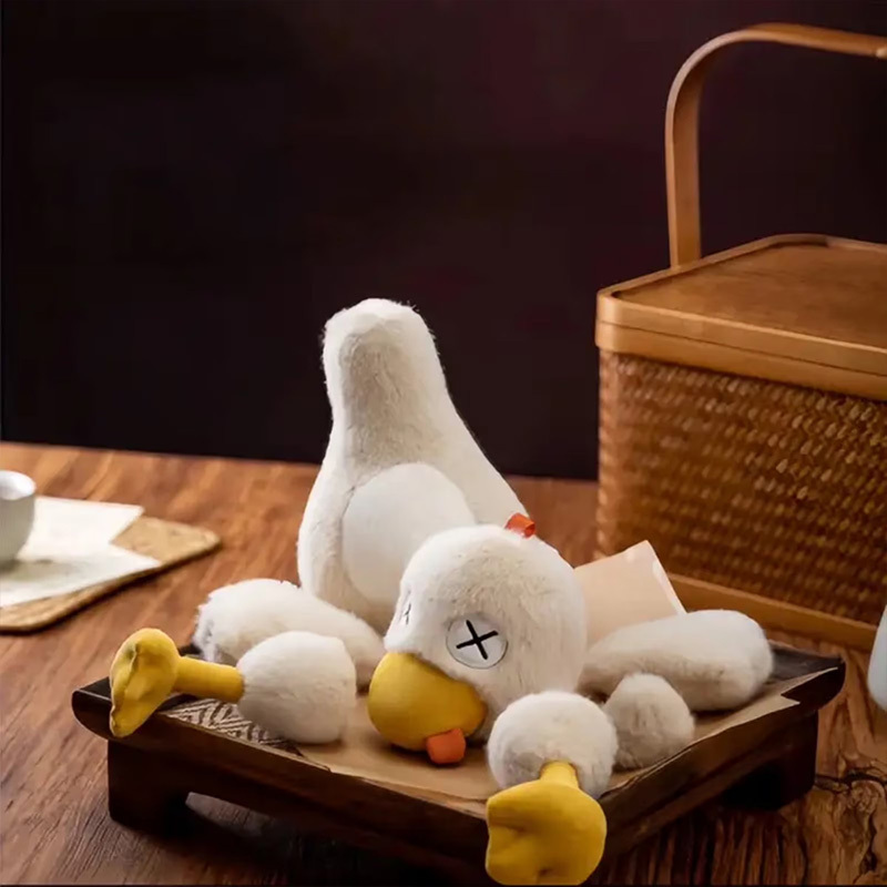Detachable duck plush toy