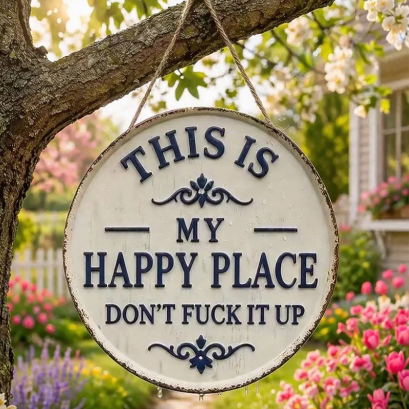 Fun Garden Metal Signs