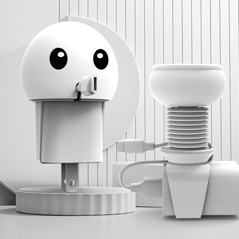 Cute Portable Charger Data Cable Storage Box