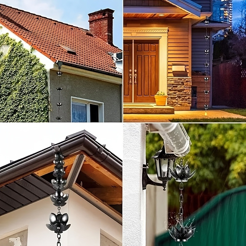 Outdoor lotus pendant decoration