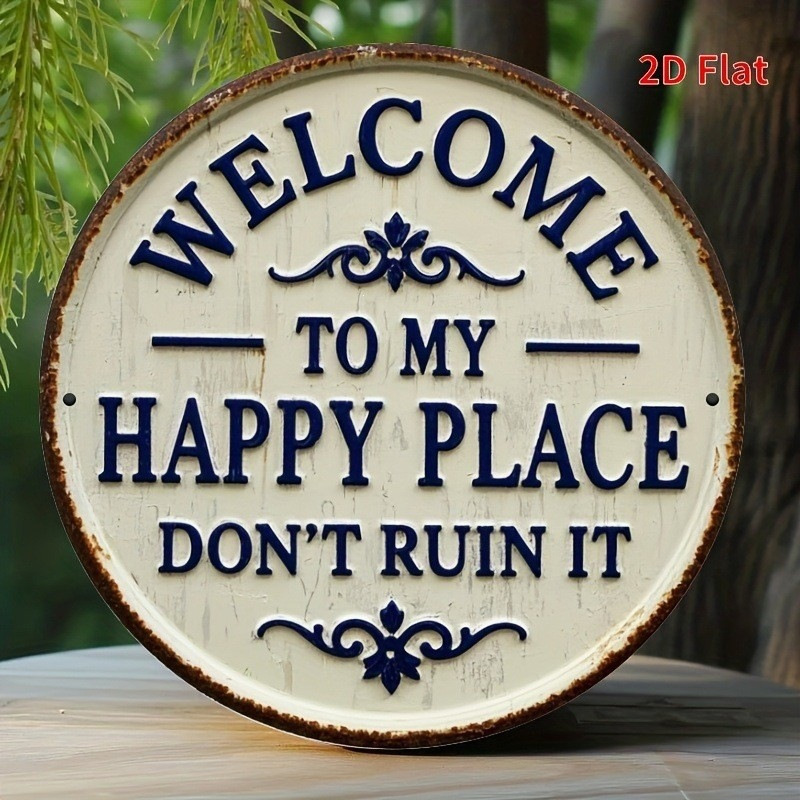 Fun Garden Metal Signs