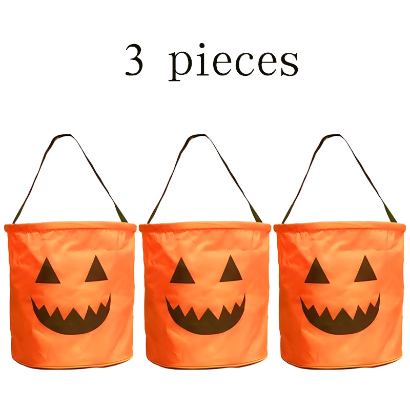 LED Pumpkin Tote Bag