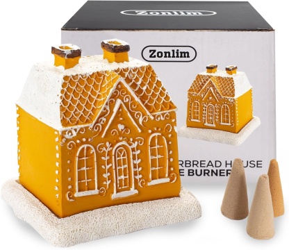 GINGERBREAD HOUSE Incense Cone Burner