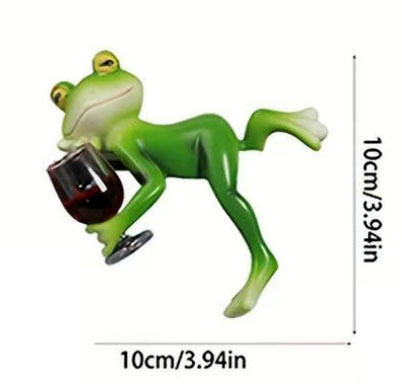 Outdoor Decorative Resin Frog Ornament