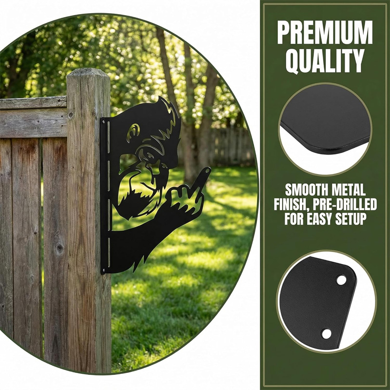 Fun and interesting hollowed-out animal metal wall decorations