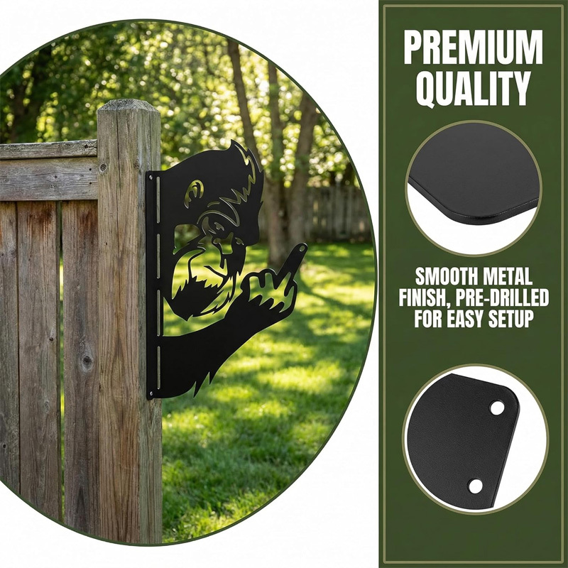 Fun and interesting hollowed-out animal metal wall decorations