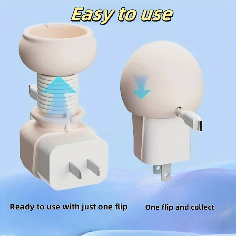 Cute Portable Charger Data Cable Storage Box