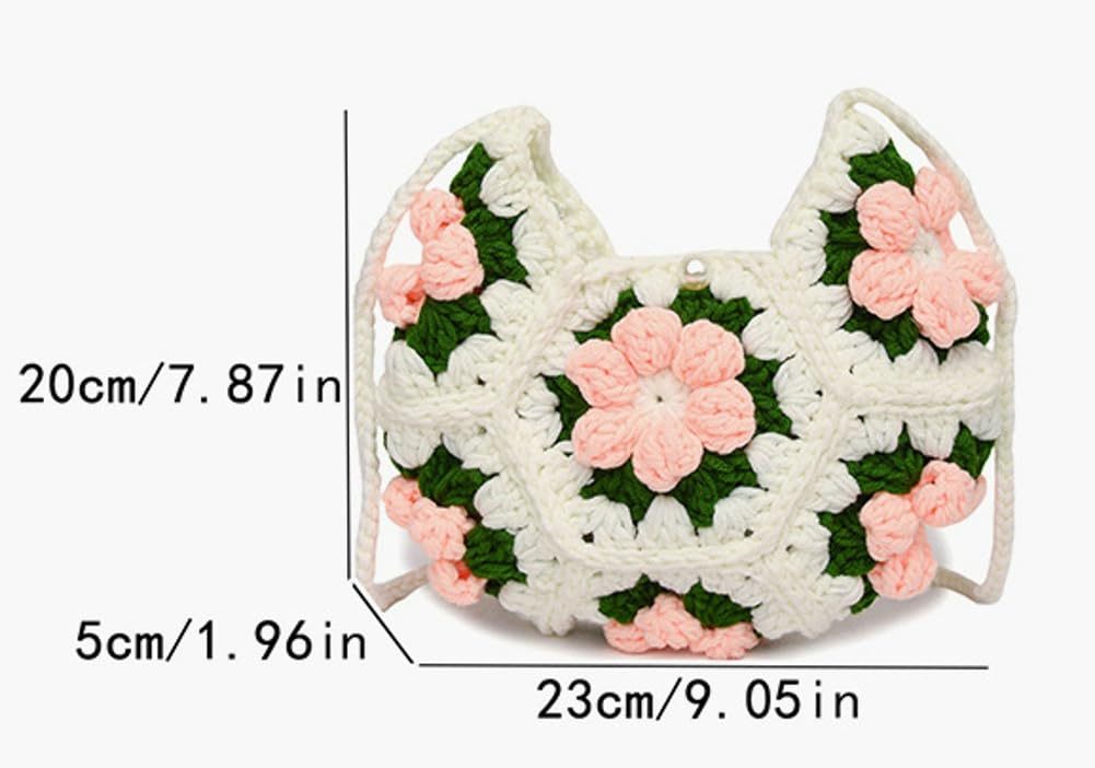 Handmade crochet handbag