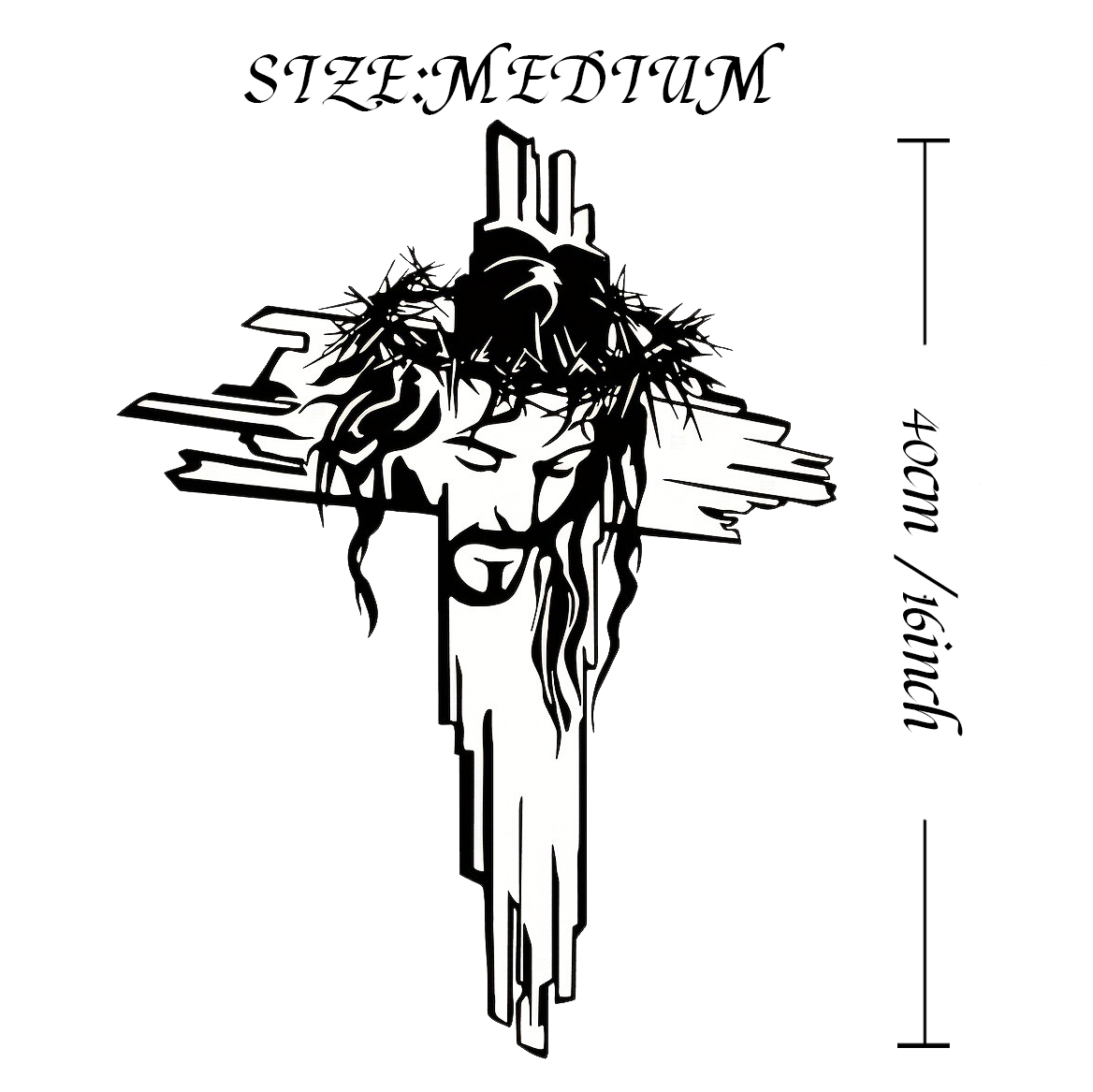 Christ’s Passion Cross Metal Wall Art