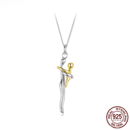 Hug Pendant Necklace