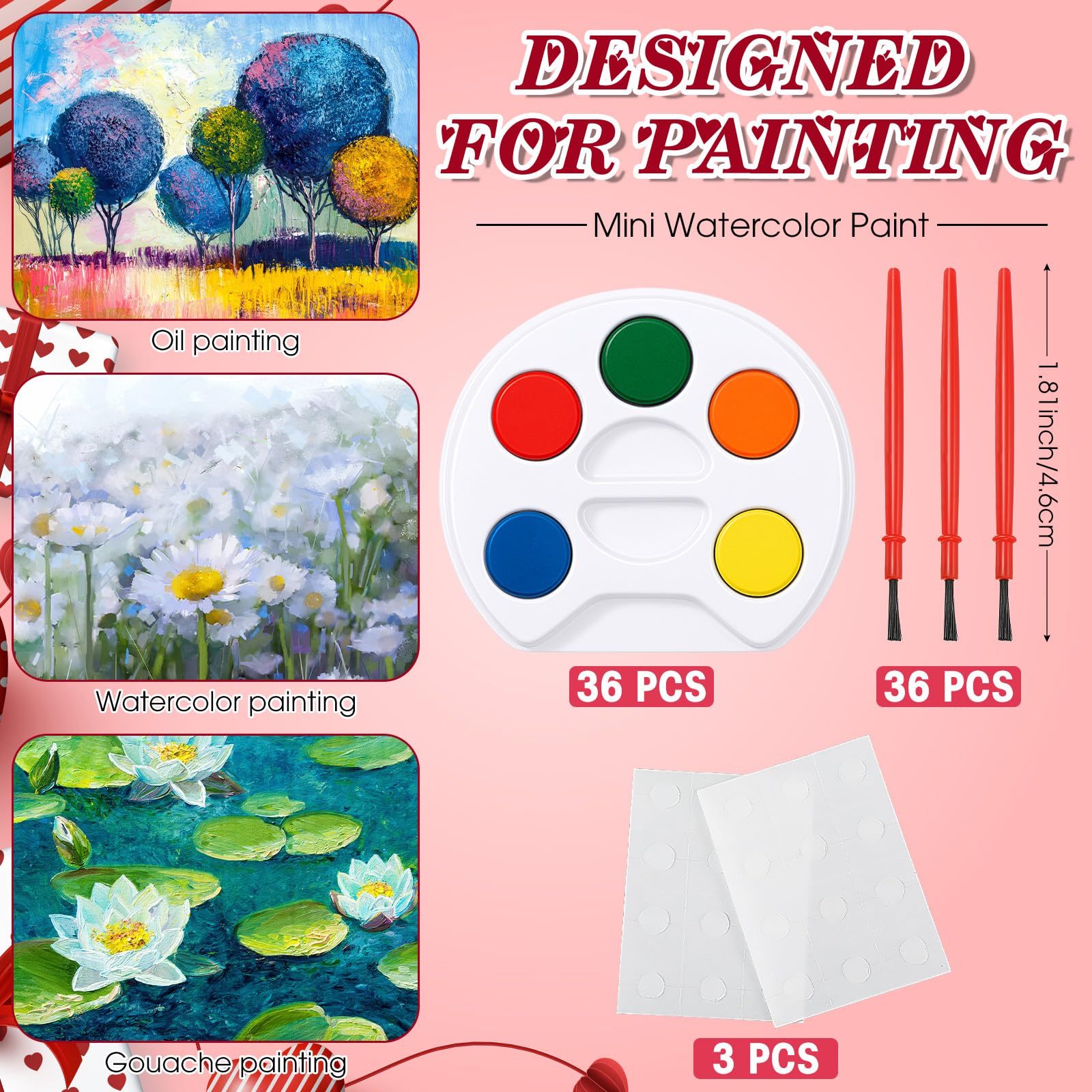 Valentine’s Day Kids Art Gift Set