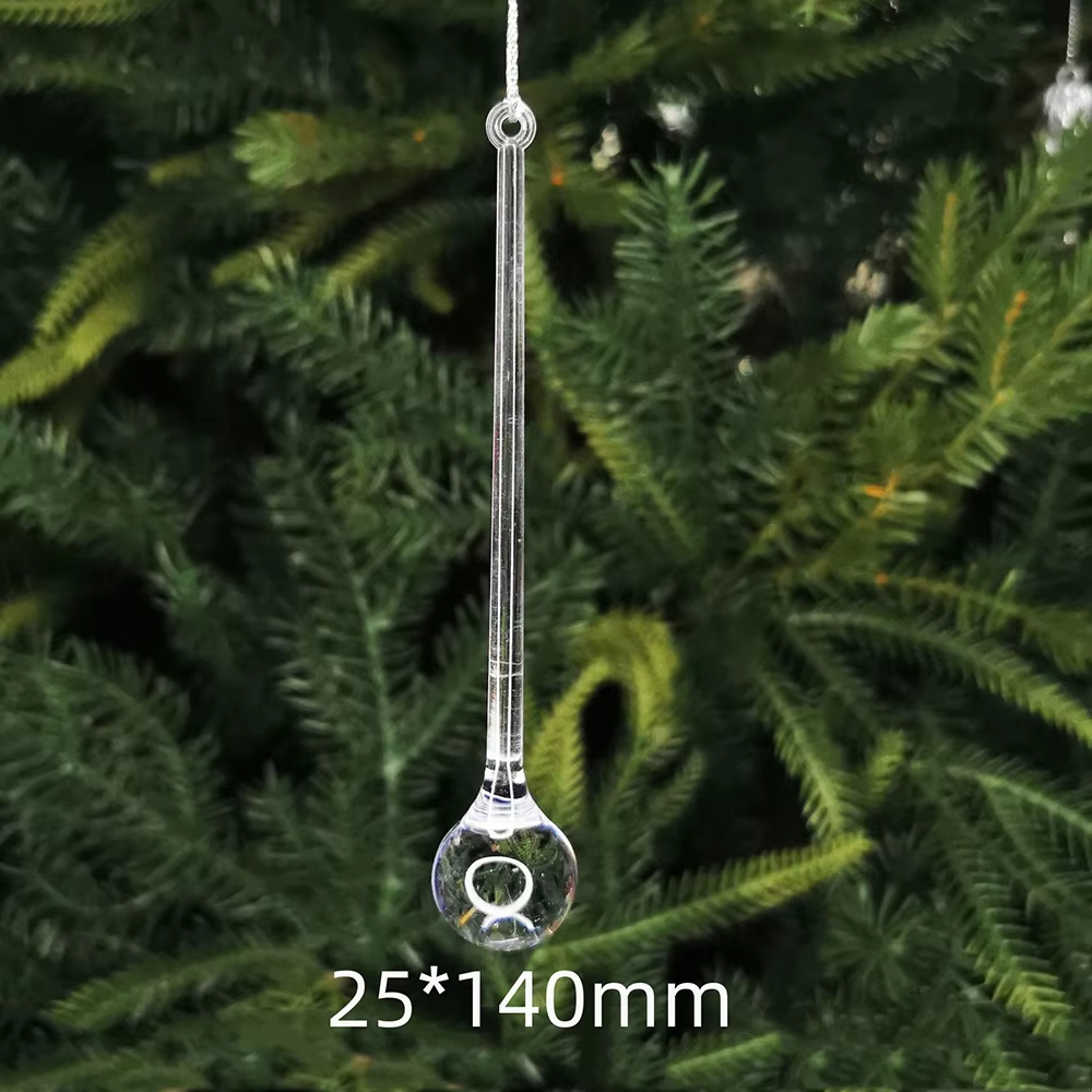 Christmas tree crystal ornaments