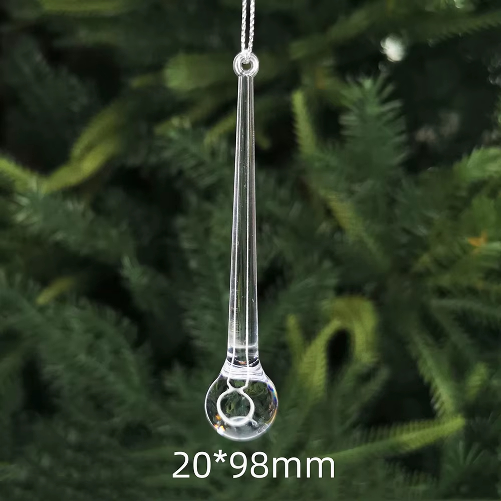 Christmas tree crystal ornaments