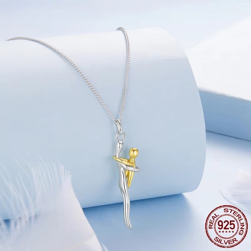 Hug Pendant Necklace