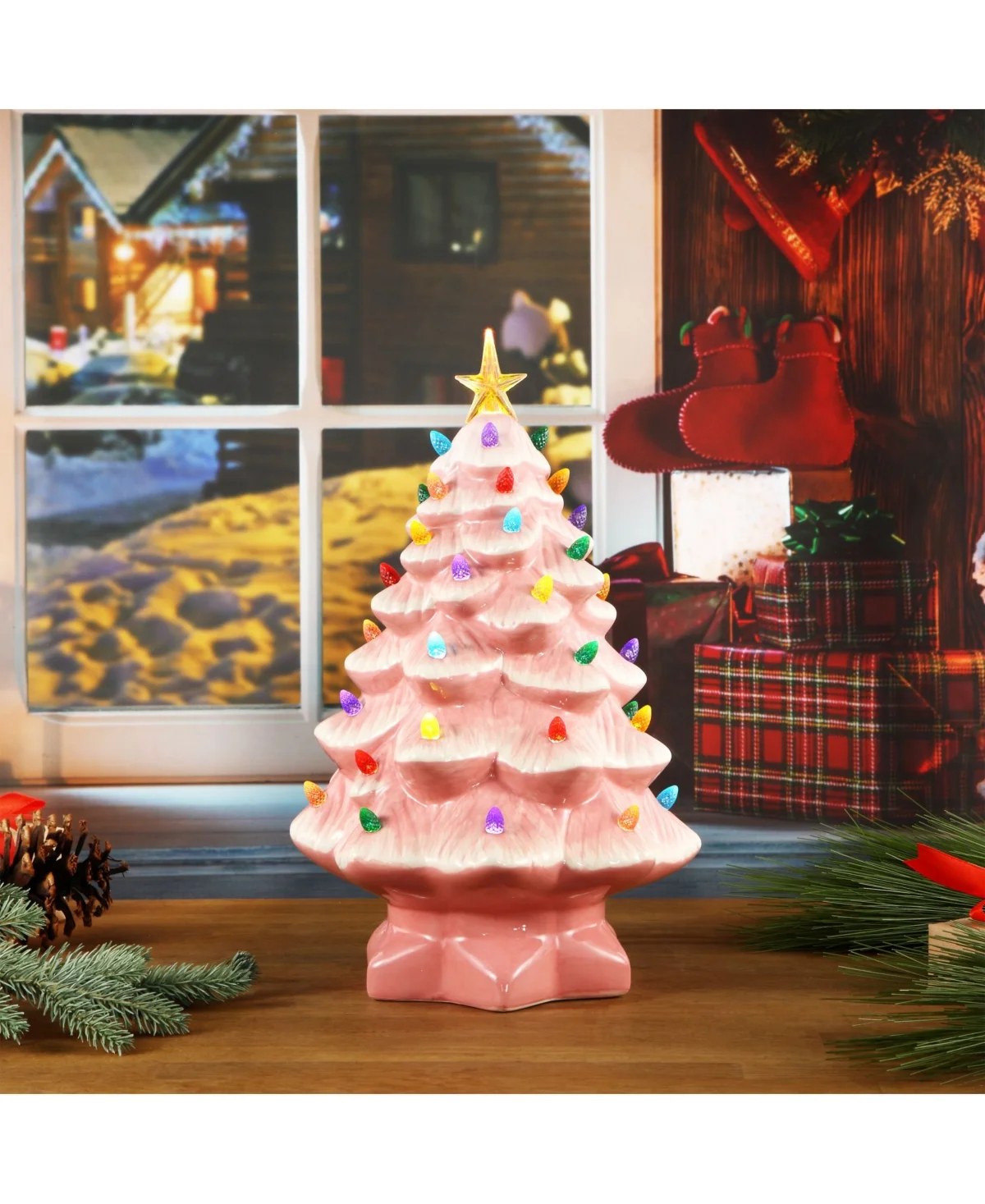 Nostalgic Ceramic Christmas Tree