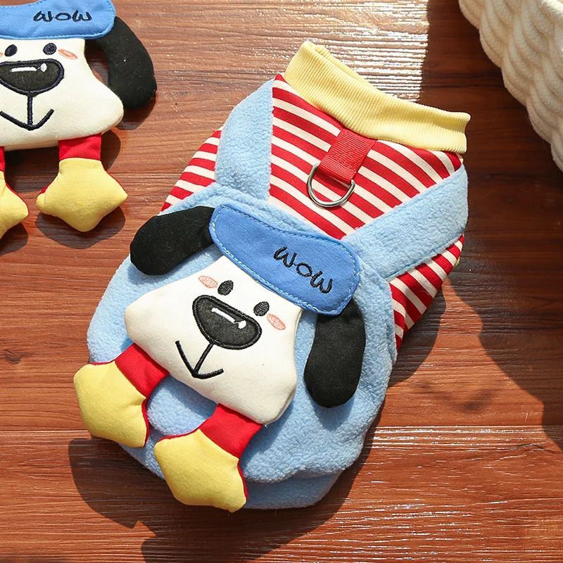 Winter Plush Pet Sweater 