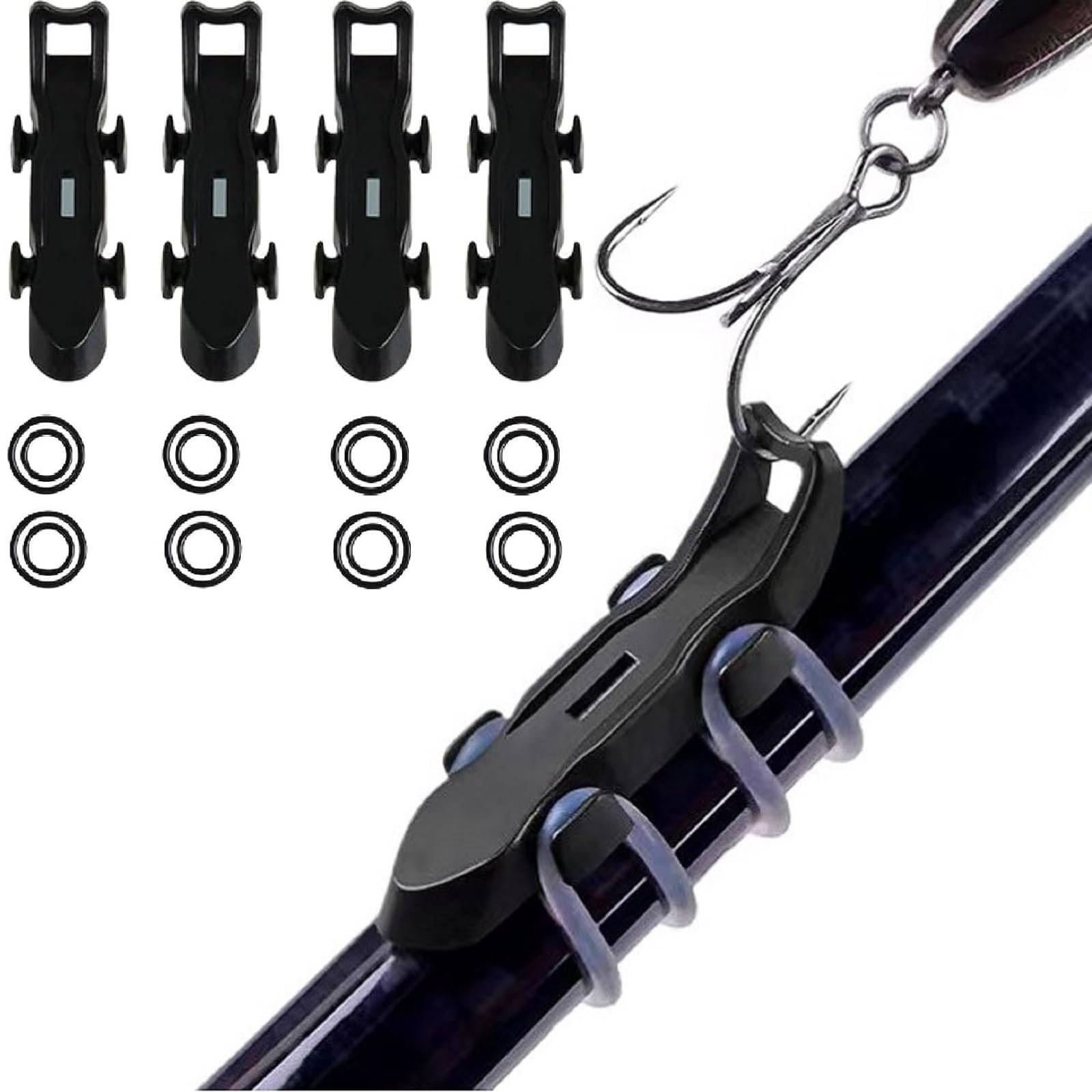 Magnetic fish hook holder