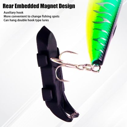 Magnetic fish hook holder