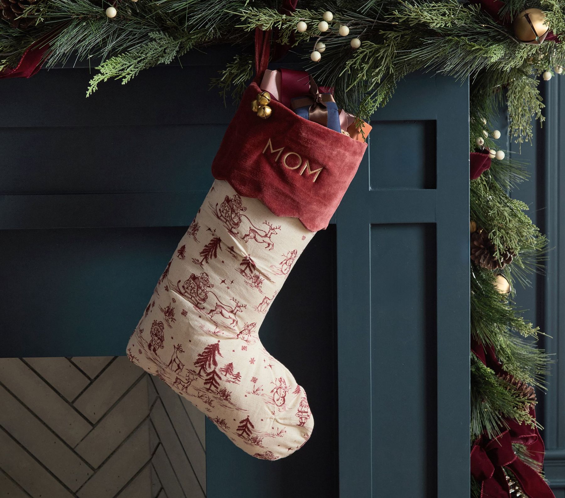 Christmas custom stockings