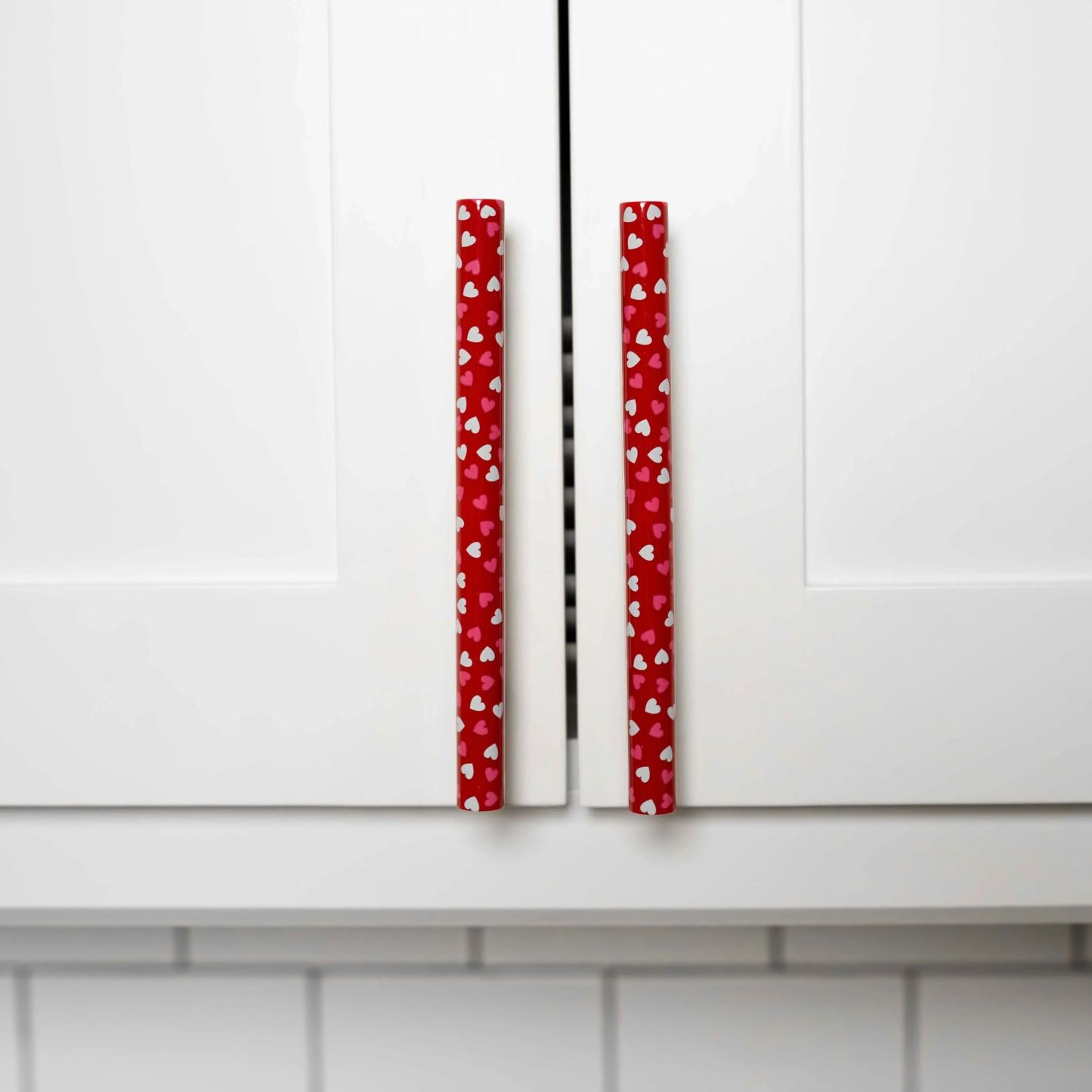 Cabinet door handle decoration