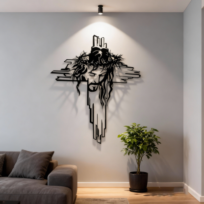 Christ’s Passion Cross Metal Wall Art