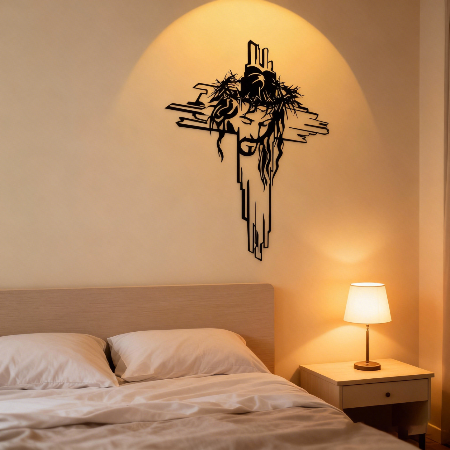 Christ’s Passion Cross Metal Wall Art