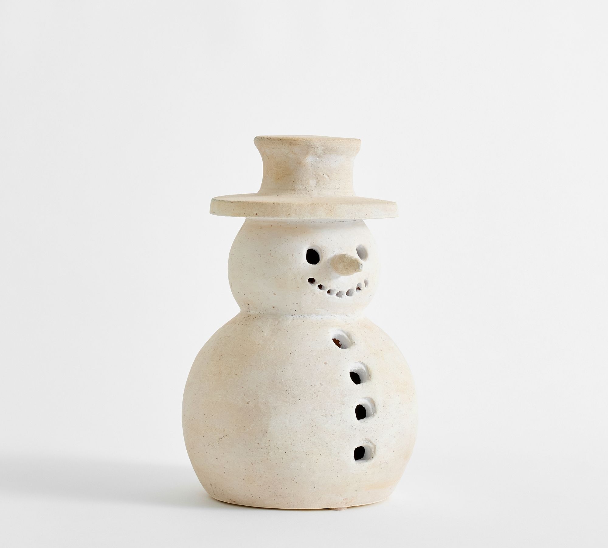 Terracotta Snowman