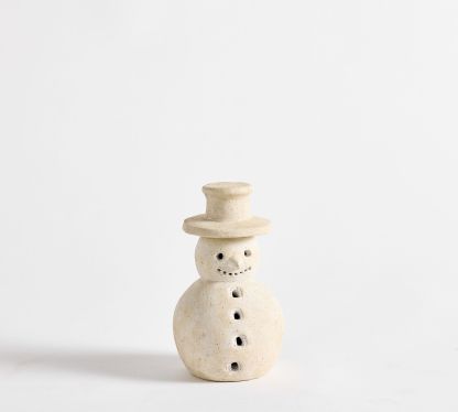 Terracotta Snowman