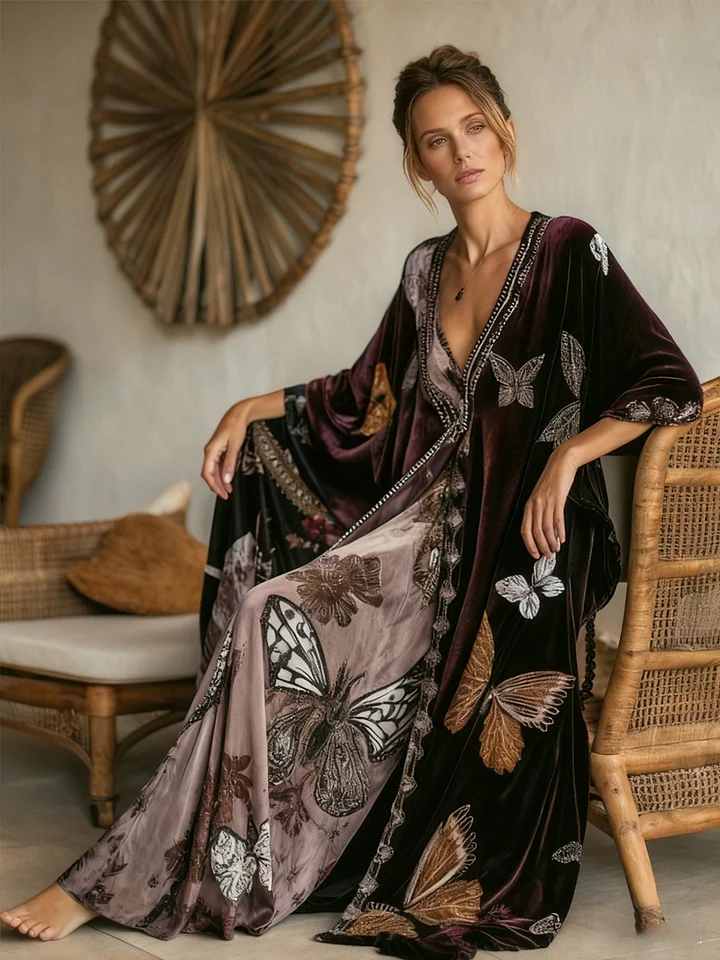 Women's autumn and winter velvet two-piece suit