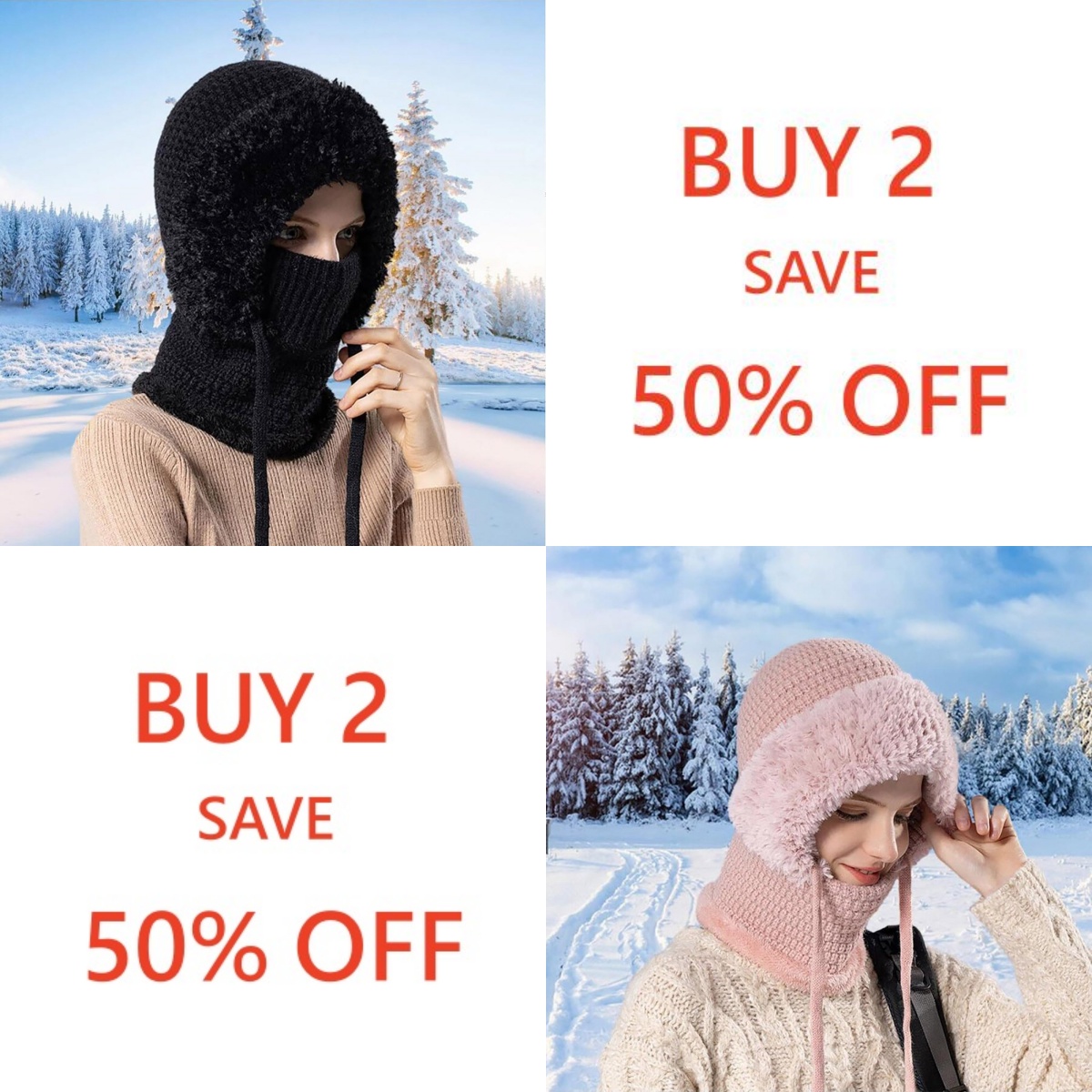 🔥 Norrloom 3-in-1 WarmKnit Beanie