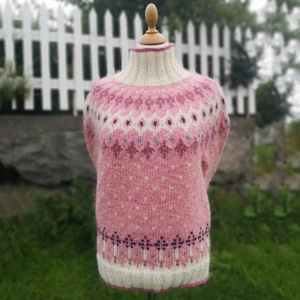 Vintage Fairman Isle Jacquard Sweater