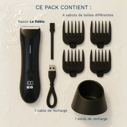 Le Fidèle™ - Votre allié idéal pour un rasage intime impeccable