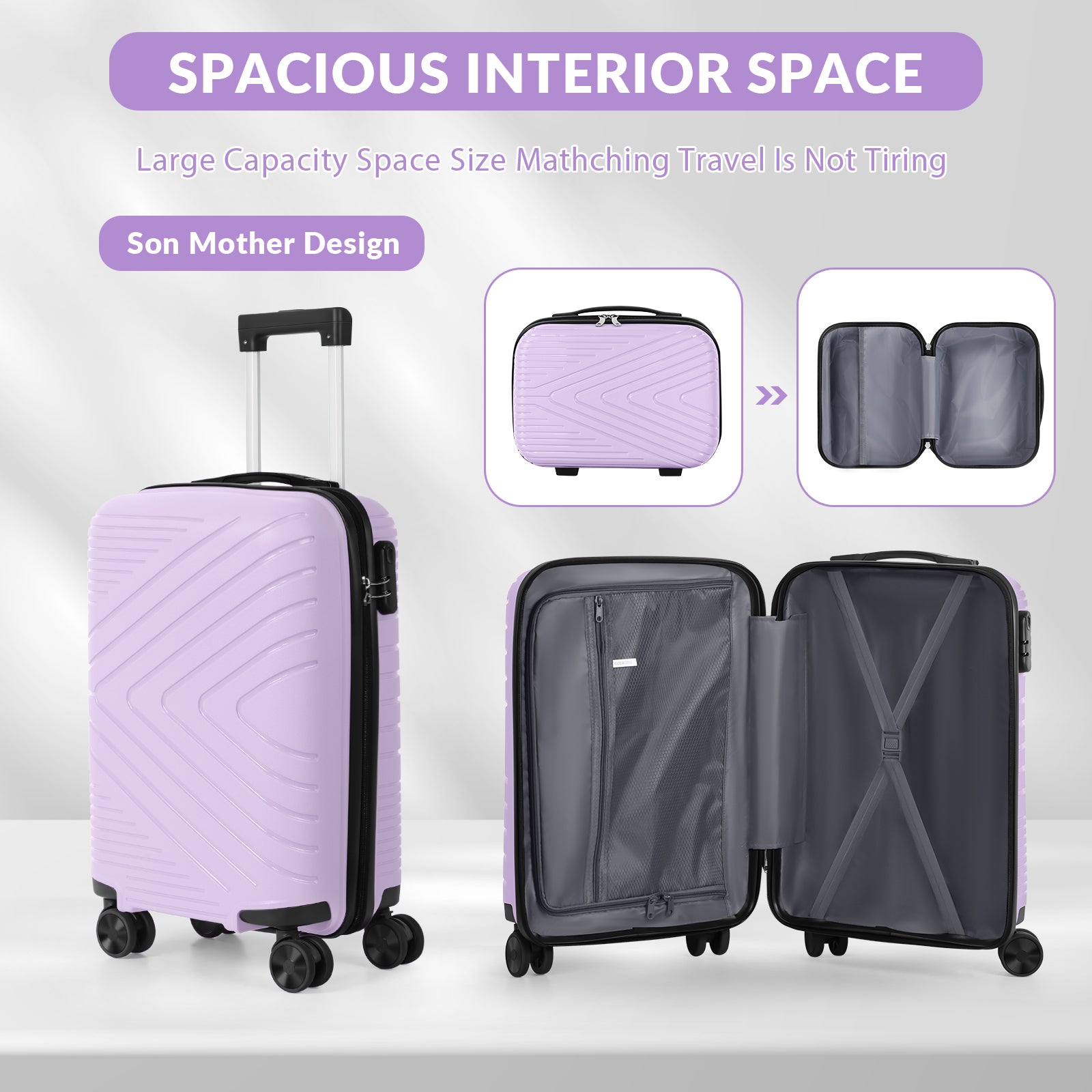 Parallel II 2 Piece Carry On Set (20in + 14in) – Hikolayae