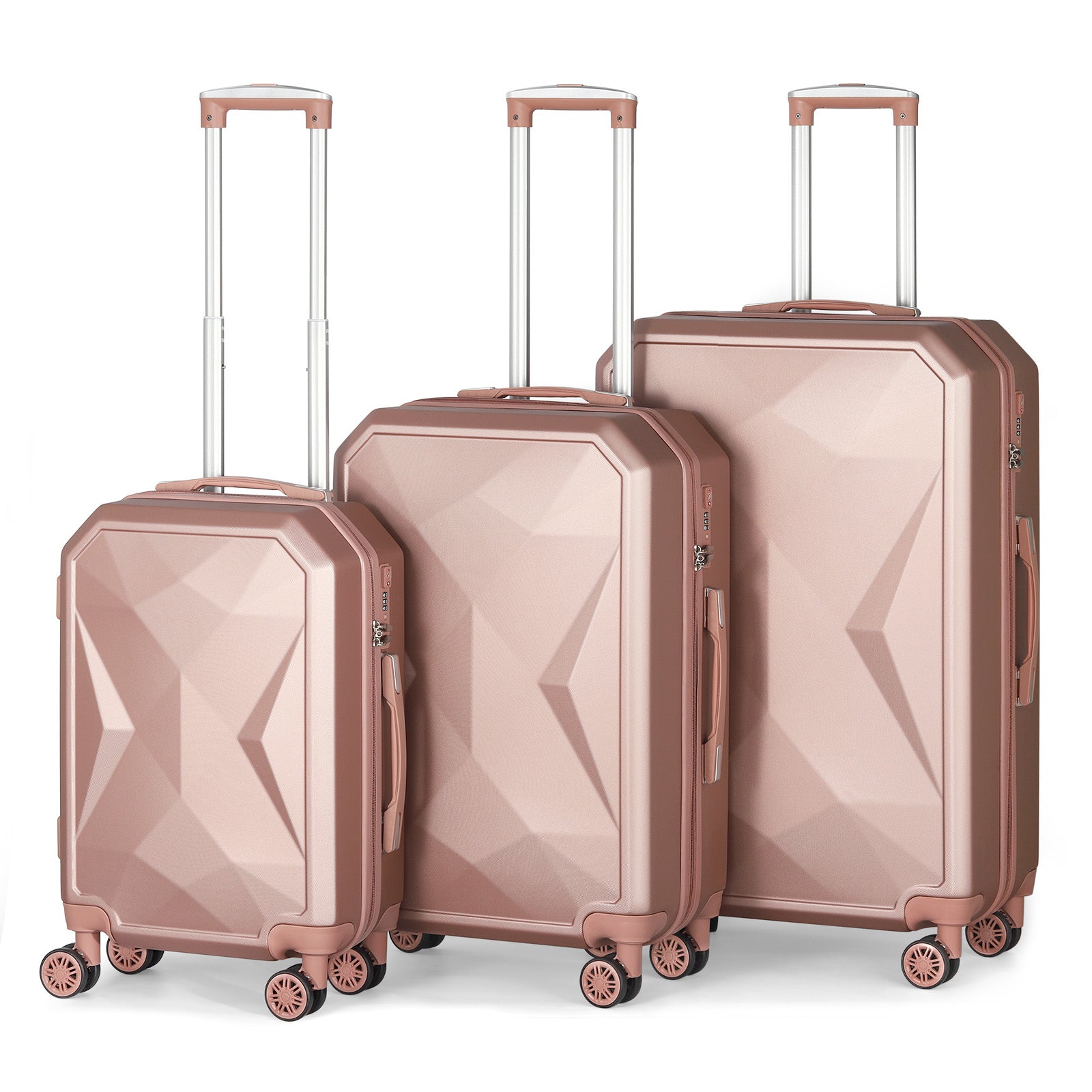 Prism 3 Piece Luggage Set - TSA Lock – Hikolayae