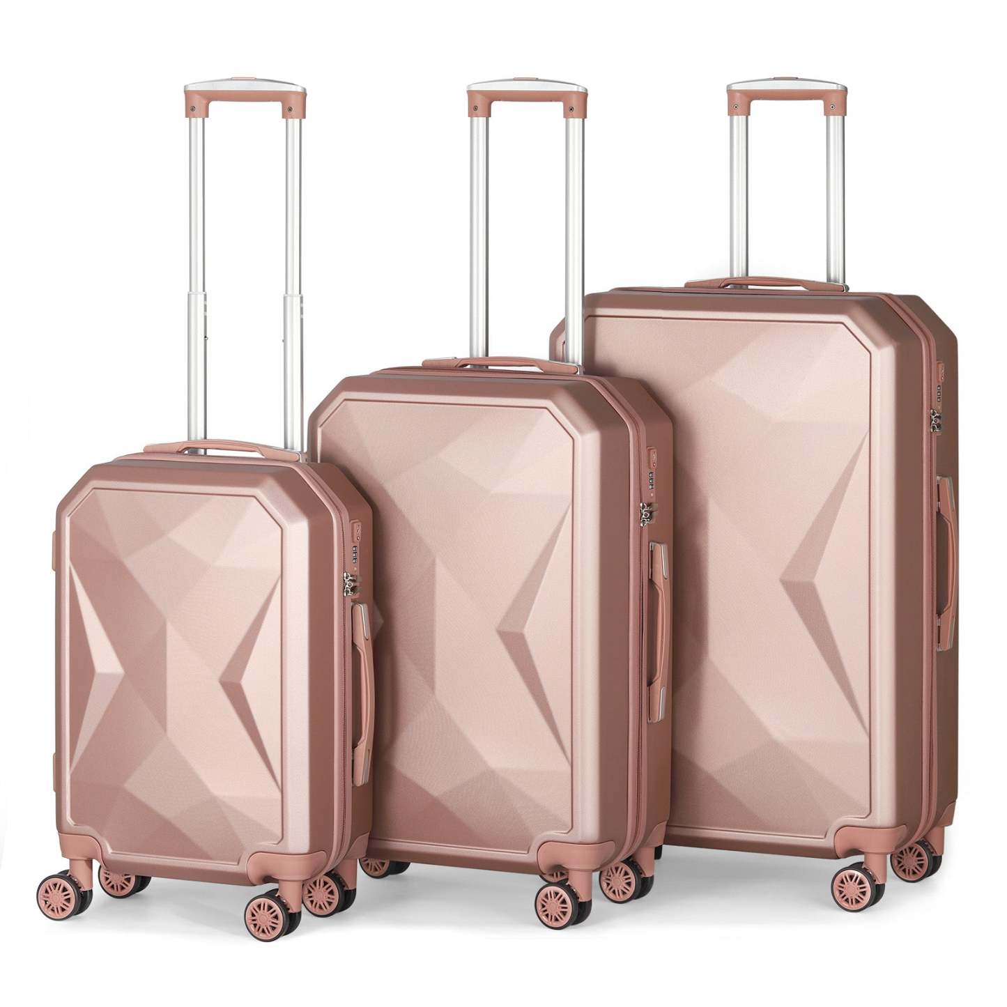 Prism 3 Piece Luggage Set - TSA Lock – Hikolayae
