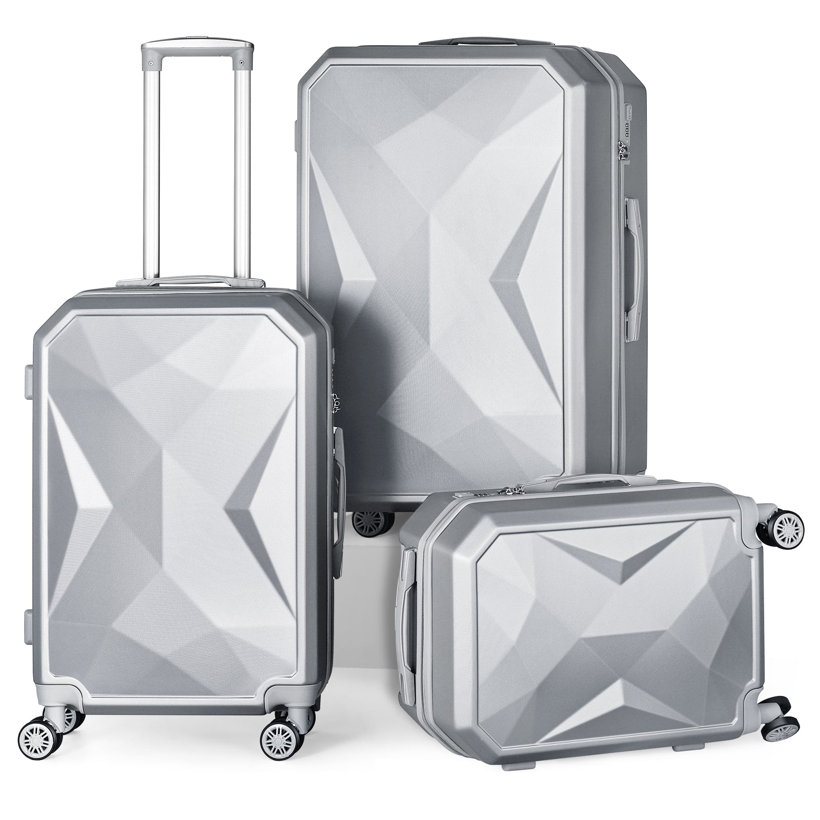Prism 3 Piece Luggage Set - TSA Lock – Hikolayae
