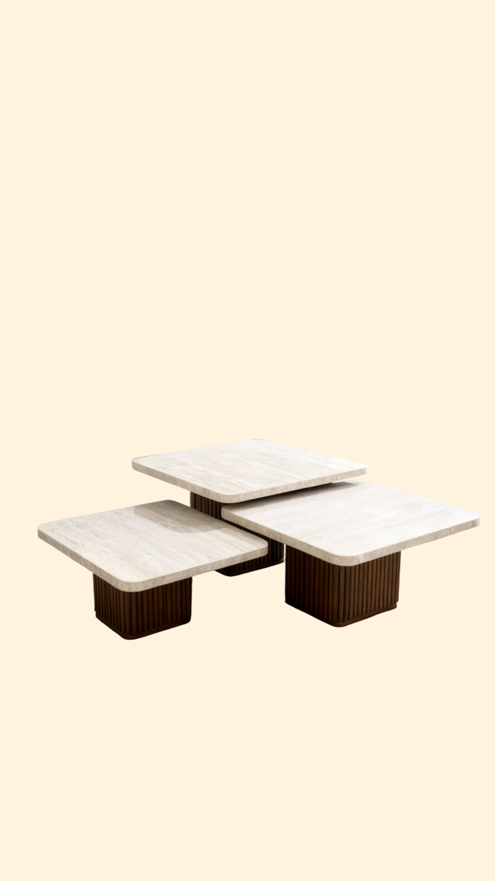 Table basse trio SIFNOS