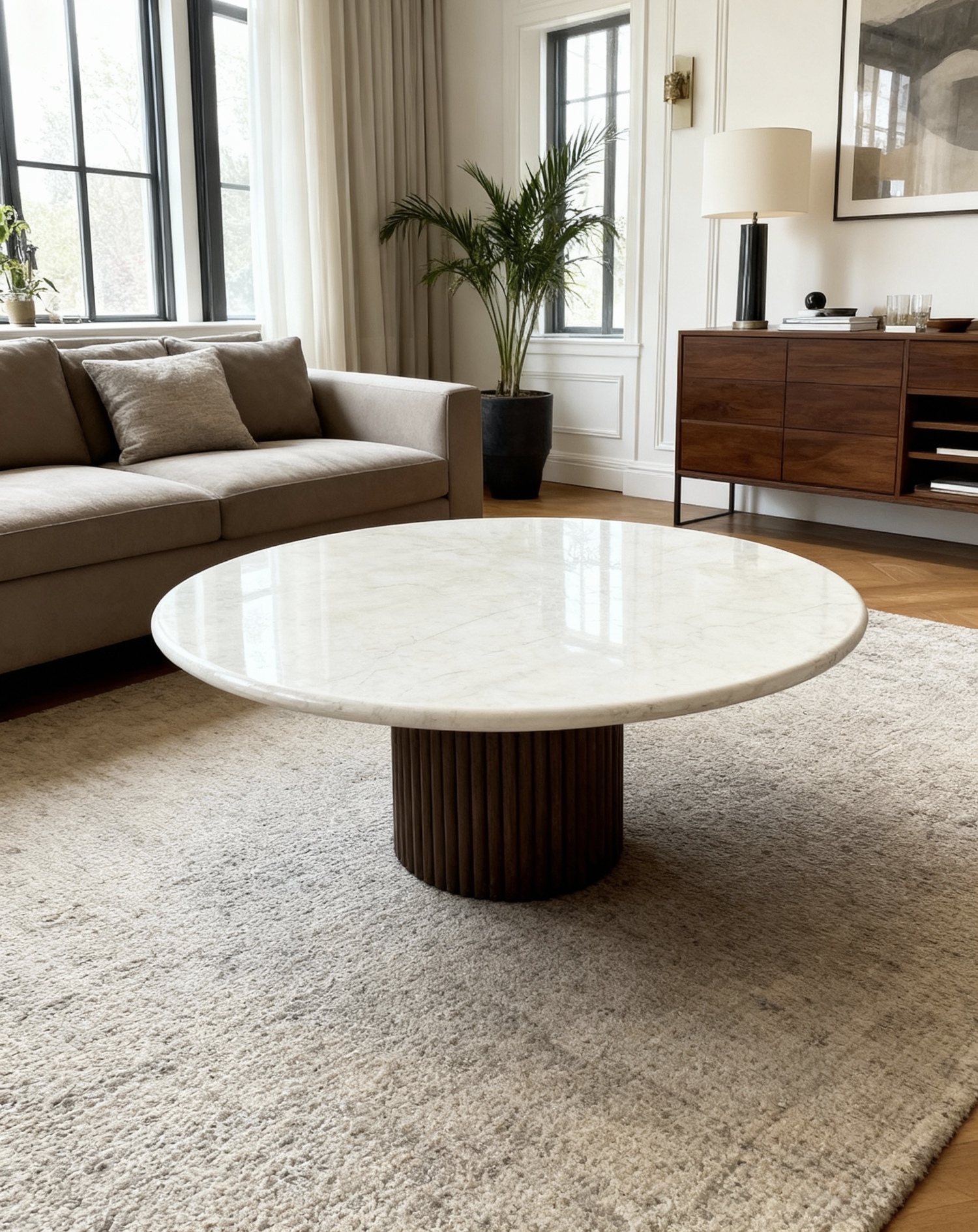 Table basse marbre ANDROS