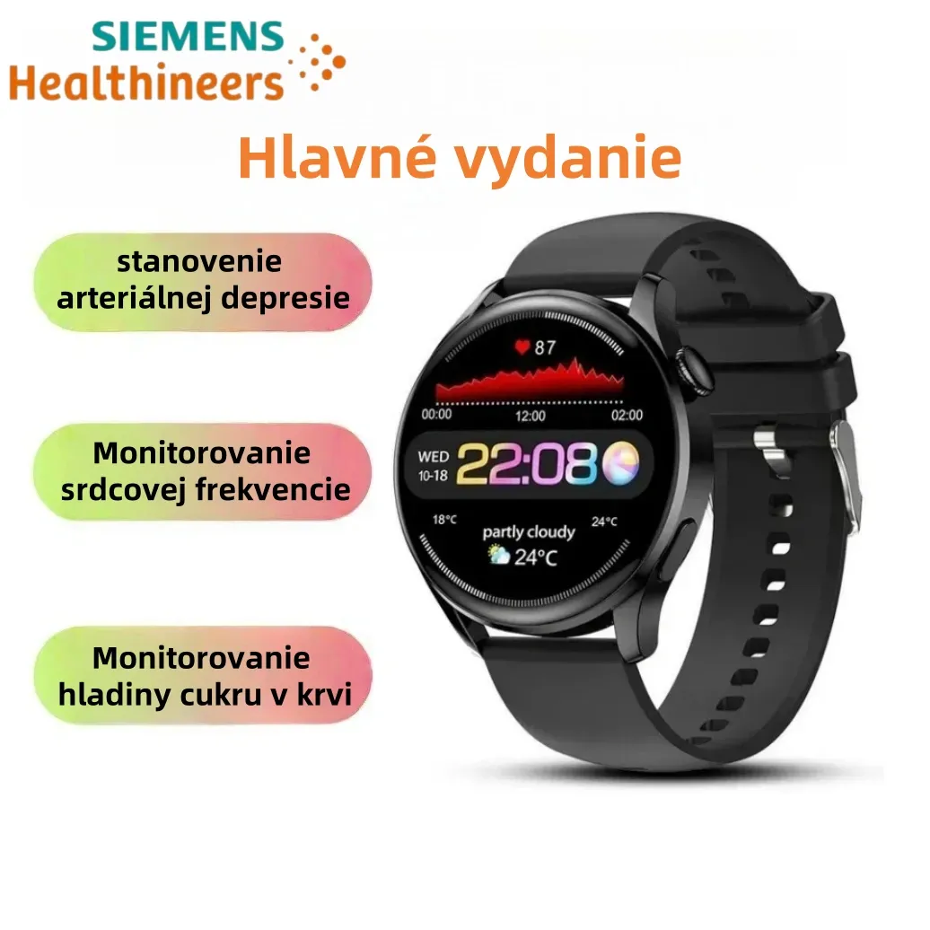 Hodinky Siemens Laser Therapy Watch monitorujú srdcovú frekvenciu / kr