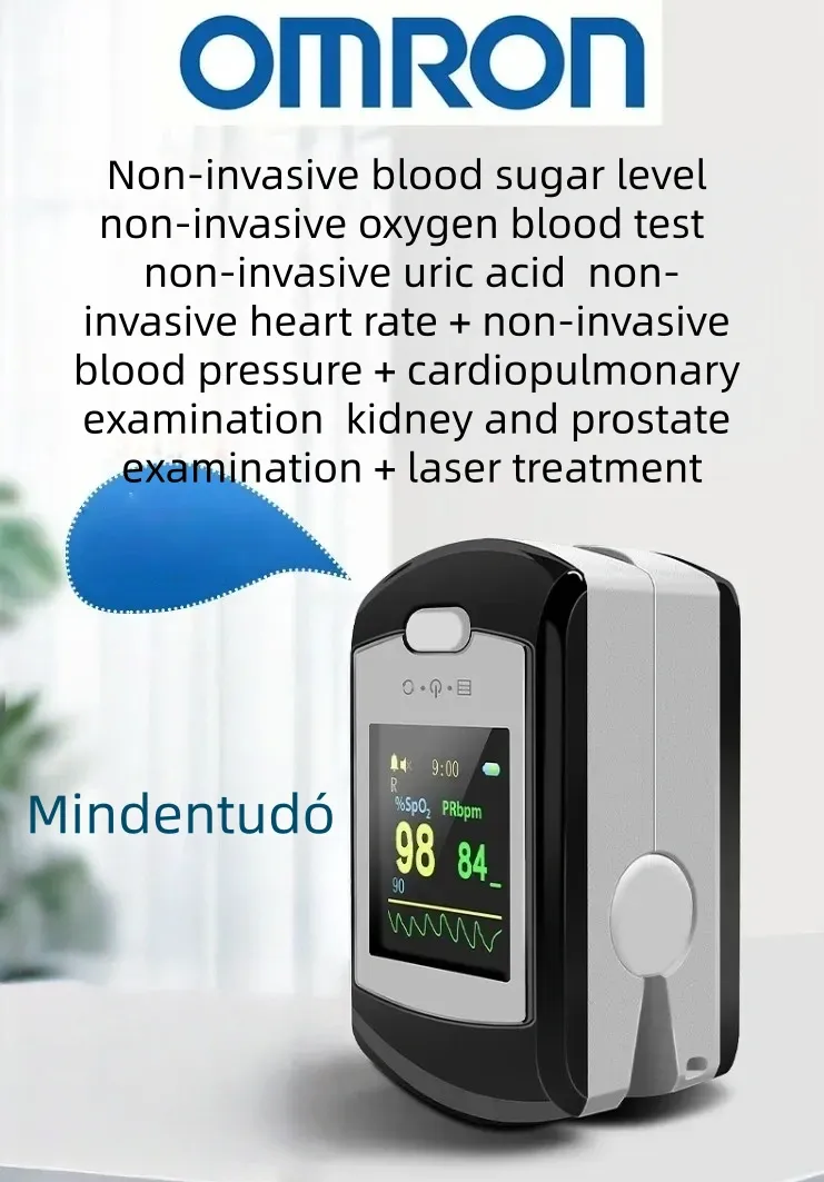 💖 Omron Nem invazív és fájdalommentes vércukorszint-mérés, nincs többé vérvétel